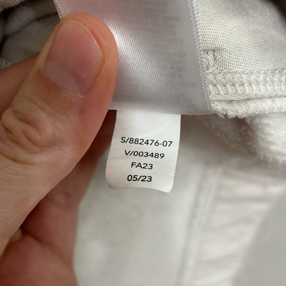 Athleta Cozy Karma Twist Neck Sweatshirt in Light Oatmeal Heather - Size 3X - Picture 7 of 7